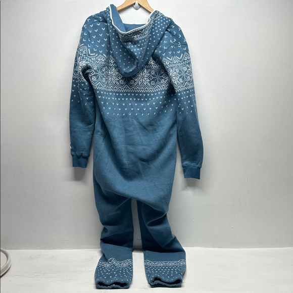 Onepiece of Norway Alpine 2.0 Jumpsuit One Piece Hooded Zip Front Blue Small - Picture 4 of 9